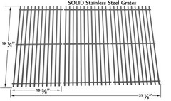 Replacement SS Cooking Grid for 780-0832,30400042,NEX1885,63720-0026 Gas Models