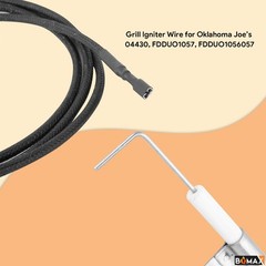 Grill Igniter Kit for Oklahoma Joe’s Longhorn Combo 3 Burner Charcoal/Gas Smo…