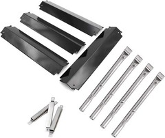 Replacement Grill Burners Crossover Tubes Heat Plates for Charbroil