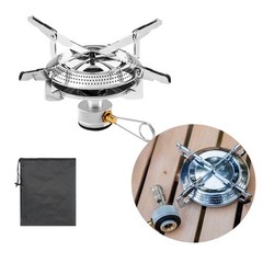 Stainless Steel and Brass For Mini Gas Stove for All Outdoor Activities