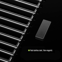 17×13 Inch Grill Grates Stainless Steel For Nexgrill 7200830H 7200830D Parts
