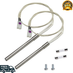 2 Pack Hot Rod Igniter Kit Replacement for Pit Boss Pellet Grill Igniter Rod