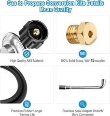 Natural Gas to Propane Conversion Kit for Weber Genesis or Genesis II Grill and