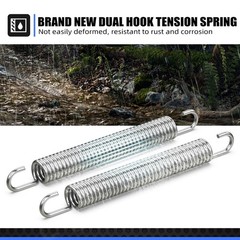 Motorcycle Header Heat Shield Pipe Springs for Yamaha YZ85, YZ125, YZ250, WR250Z