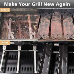 Grill Parts Kit for Kenmore Heat Plate, Burner & Tube Replacement 146 Series