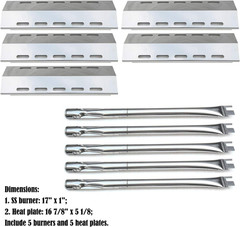 Parts Kit DG257 Replacement for Ducane 5 Burner 30500701/30500097 Gas Grill Repa