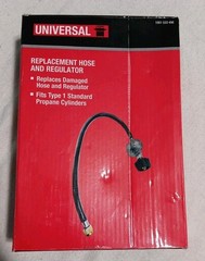 Universal Grill Replacement Hose Regulator 23 in Low Pressure *Dmg Box* (YY12)