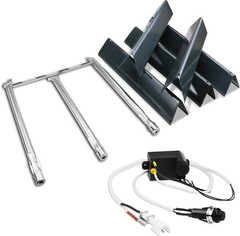 Utheer Grill Parts with 7636 Flavor Bars, 69787 Grill Burner and Ignitor Wire…