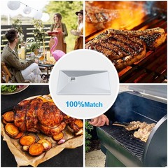 MOASKER Outdoor Grills Grease Tray 27.4″ x 13.8″ for Monument 4 Burner