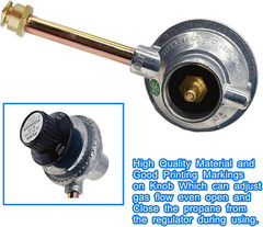 Grill BBQ Tru-Infrared Regulator Valve, for Char Broil Grill2Go 2012 and Recent