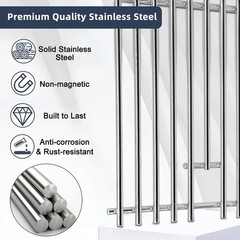 Grill Parts for Charbroil 463340516 463370519 463370516 463278418, Stainless …