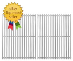 17.5 Inch Grill Grates for Weber Spirit 300 Series, Genesis Silver/Gold/Platinum