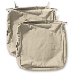 Outdoor Waterproof Cushion Covers for Patio Furniture 22 * 22 * 3 in 2Pcs, Ea…