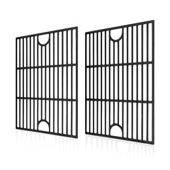 17 Inch Grill Grates Cast Iron for Nexgrill 720-0830H 720-0783E 720-0670C