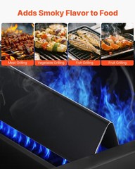 Robust 15in Heat Management Bars 5pc for Weber Spirit II 300 Series Use