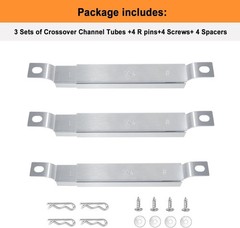 Adjustable Crossover Tube Set for Charbroil & Nexgrill Grills – 304 SS Quality