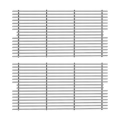 Votenli S54911 (2-Pack) 23 1/4″ 9MM Stainless Steel Cooking Grids Replacement…