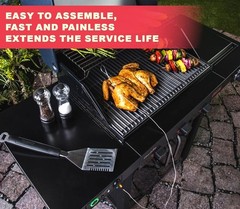Emitter Plate & Grill Grate Charbroil Commercial 3 Burner Gas Grill Parts