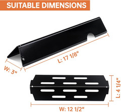 Flavorizer Bars Heat Deflector Replacement for Weber Genesis II 300 Series 2017+