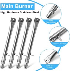 Replacement Parts for Nexgrill 720-0830X, Gas Burners and Flame Tamers Kit Repla