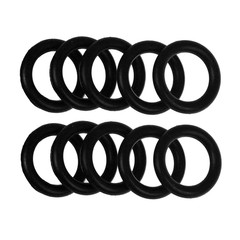 10Pcs Propane Tank O-Rings for All Soft Nose P.O.L. Fittings, Soft Rubber Leakag