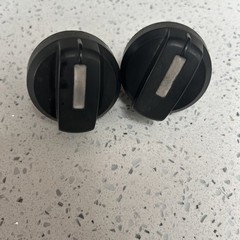 WEBER GAS GRILL 30149200 REPLACEMENT KNOBS 2 ONLY AS SEEN