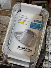 Broil King 56415 8.5 x 6 X 1.4in Foil Drip Pans 4 Packs Of 3 Brand New 12 Total