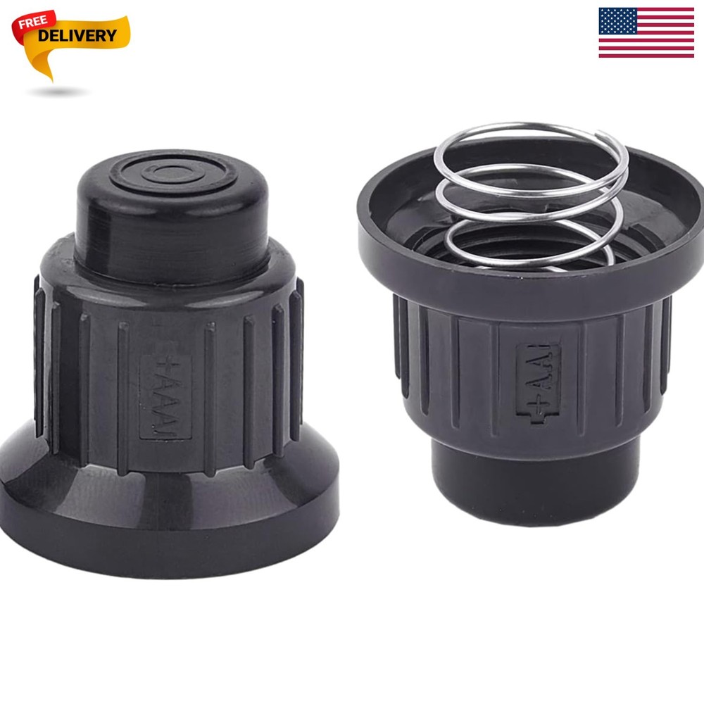 High-Quality Black AAA Igniter Caps with Springs for Reliable BBQ Functionality
