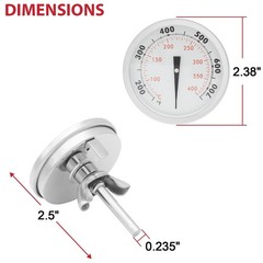 67088/67731 Grill Thermometer Temp Gauge Parts for Weber Genesis E/S 310 320 330