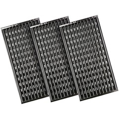 Grill Grates & Enameled Steel Emitter Plates for 3 Burner Infrared BBQ, 17×25.5