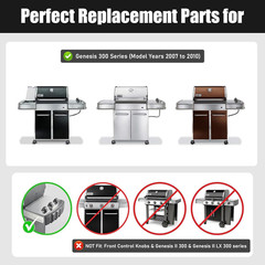 7539 7540 Porcelain Flavorizer Bars 67820 Burner Weber Genesis 300 E310 Grills