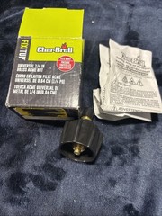 Char-Broil Universal 1/4 In. Brass Acme Nut Item # 5438384 Y