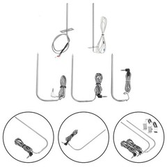 Safe and hygienic meat probes for Traeger Grills wood pellet oven 2 pack