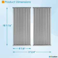18 7/16″ Grill Emitter for Charbroil Tru-Infrared Grill Pre 2015 463241013 46…