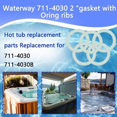 IKSI Replacements 2″ Spa Hot Tub Heater Gasket for Oring Balboa Gecko white