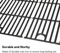 17″ Grill Grates Replacement for Charbroil Performance 4 Burner