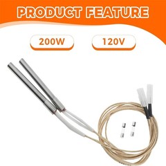 2 Pack Hot Rod Igniters Kit Compatible with Pitboss Pellet Grill 120 Volt