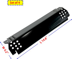 4X Porcelain Steel Grill Heat Plates for Home Depot Nexgrill 720-0830H, 720-0864