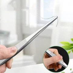 Long Stainless Steel Tweezers 2 Pcs 20 25 30cm for Kitchen and BBQ Use