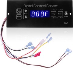 Digital Thermostat Control Board Kit w/ Wire Harness For Louisiana Pellet Grills