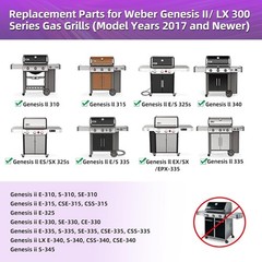 Grill Grates Stainless Steel Weber Genesis II Replacement