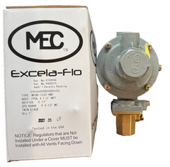 MEGR-1232-HBF POL X 1/2″ FPT Twin Stage Straight Mount Regulator Propane 450k