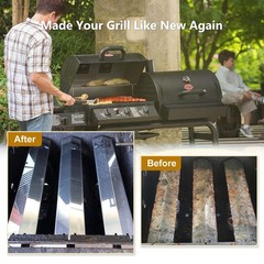 Adviace Heat Plates Replacement Parts for Char Stainless Steel
