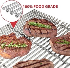 Stainless Steel Grill Grate for Blackstone Tailgater 1555 15 Inch Cooking Grids