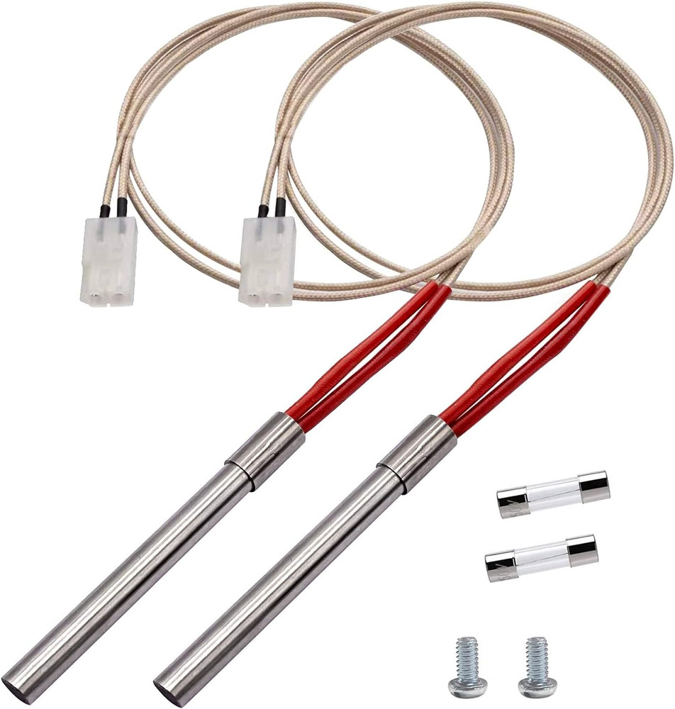 2 Pack Upgraded Pellet Grill Igniter Replacement for Traeger, Pit Boss