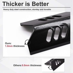 5 Pack Grill Replacement Part Porcelain Steel Heat Plates for Backyard Dyna-glo