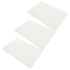 3Pcs Reusable Ceramic Fiber High Temp Insulation Board Fireproof Stove Barrier