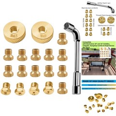 Complete Brass Conversion Kit for Blackstone Griddles – Hassle-Free Installation