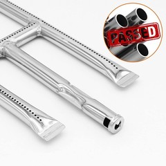 Burner Tube Set for Blackstone 22 Inch Table Top Griddle Set of 2 Stainless S…