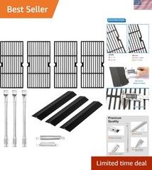 Grill Parts for Oklahoma Joe’s Longhorn Combo 3-Burner Charcoal/Gas Smoker, F…
